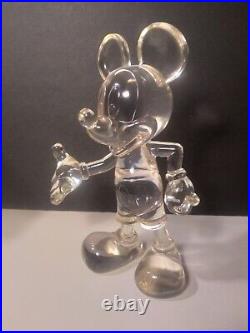 Disney Mickey Mouse 11 Clear Resin Statue funko medicom neca mighty jaxx art