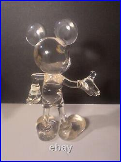 Disney Mickey Mouse 11 Clear Resin Statue funko medicom neca mighty jaxx art