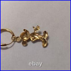 Disney Mickey Mouse 14K Gold Hoop Earrings Disney Mickey Mouse 14K Gold Hoop Earrings