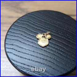 Disney Mickey Mouse 14k Gold Face Charm Pendant