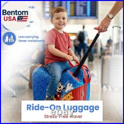 Disney Mickey Mouse 18 Toddler Ride-On Luggage