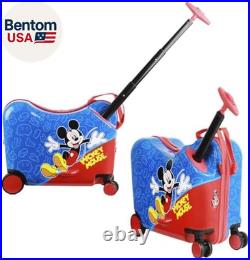 Disney Mickey Mouse 18 Toddler Ride-On Luggage