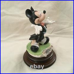 Disney Mickey Mouse 1955 Laurenz Capodimonte Statue Italy Figure Figurine