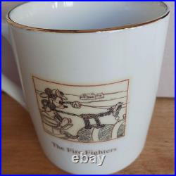 Disney Mickey Mouse 21st Anniversary Commemorative Mug Set of 5 Limited Edition