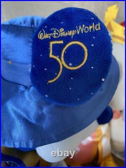 Disney Mickey Mouse 50th Anniversary Peter Pan Dumbo Prince Plush Soft Toy