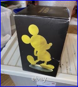 Disney Mickey Mouse 90 Years Of Magic Gold Metal Limited Edition Sculpture