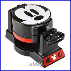 Disney Mickey Mouse 90th Anniversary Double Flip Waffle Maker New in Box Wow