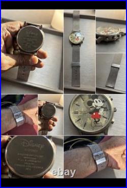 Disney Mickey Mouse 90th Anniversary Watch New Battery Fully Working No Box