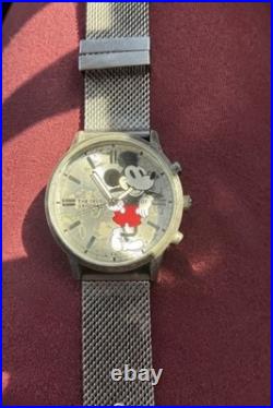 Disney Mickey Mouse 90th Anniversary Watch New Battery Fully Working No Box