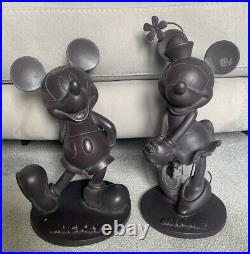 Disney Mickey Mouse And Minnie Mouse Statues From Disneyland Paris