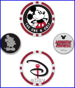 Disney Mickey Mouse Ball Markers, Set of 4 Mickey Mouse