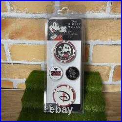 Disney Mickey Mouse Ball Markers, Set of 4 Mickey Mouse