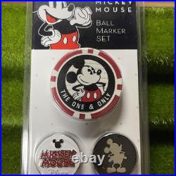 Disney Mickey Mouse Ball Markers, Set of 4 Mickey Mouse