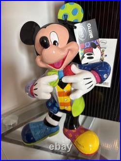 Disney Mickey Mouse Bling Figurine 2017 Enesco. With Box. 90th. Britto