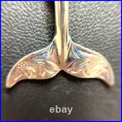 Disney Mickey Mouse Blue Silver Pendant Necklace Hawaiian Jewelry 40cm New