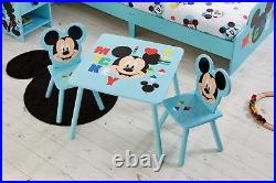Disney Mickey Mouse Blue decorative Children's Table & Chairs Kid's Furniture