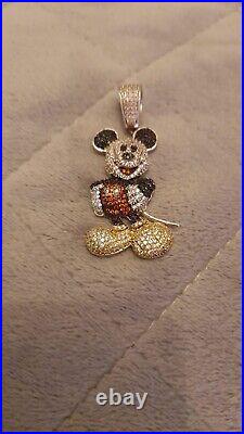 Disney Mickey Mouse Chain And Pendant