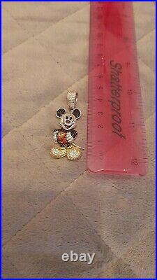 Disney Mickey Mouse Chain And Pendant