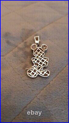 Disney Mickey Mouse Chain And Pendant