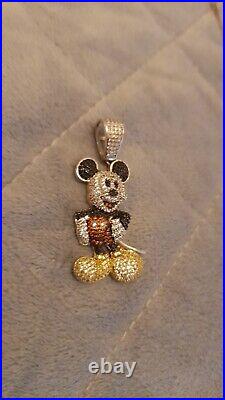 Disney Mickey Mouse Chain And Pendant