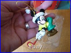 Disney Mickey Mouse Christmas Decoration x11 Vintage Enesco Mickey Unlimited