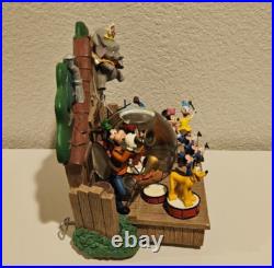 Disney Mickey Mouse Club House Musical Snow Globe NO FLAWS