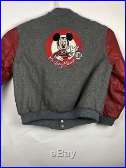 Disney Mickey Mouse Club MMC Letterman Varsity Jacket 1994 Vintage Adult XL