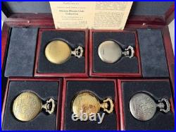 Disney Mickey Mouse Club Pocket Watch Collection-LE #1061/5000 See Description
