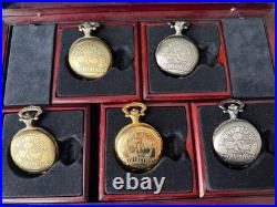 Disney Mickey Mouse Club Pocket Watch Collection-LE #1061/5000 See Description