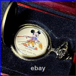Disney Mickey Mouse Club Pocket watches Collectors Set In Case Limited To 5,000