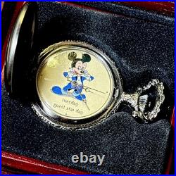 Disney Mickey Mouse Club Pocket watches Collectors Set In Case Limited To 5,000