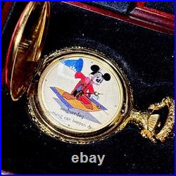 Disney Mickey Mouse Club Pocket watches Collectors Set In Case Limited To 5,000