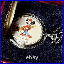 Disney Mickey Mouse Club Pocket watches Collectors Set In Case Limited To 5,000