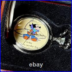Disney Mickey Mouse Club Pocket watches Collectors Set In Case Limited To 5,000
