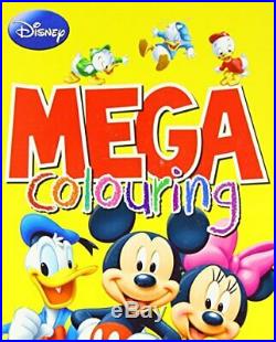 Disney Mickey Mouse & Co Mega Colouring by Disney Book The Cheap Fast Free Post
