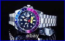 Disney Mickey Mouse Collaboration Watch Made by SEIKO Subsidiary Pink and Black