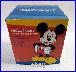 Disney Mickey Mouse Desk Telephone TeleMania Landline Hearing Aid compatible