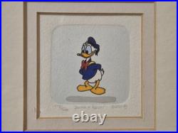 Disney Mickey Mouse & Donald Duck Sowa Reiser Ltd Ed Prints Framed Pair