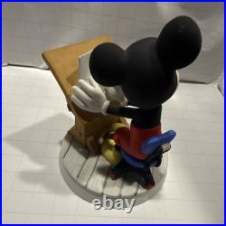 Disney Mickey Mouse Drawing Desk Figurine Collectible Japan Disney Franchise