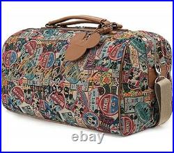 Disney Mickey Mouse Duffle Travel Vintage Pattern Men Women Luggage Golf Bag
