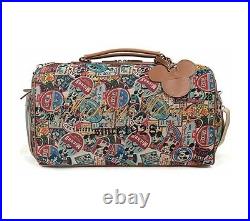Disney Mickey Mouse Duffle Travel Vintage Pattern Men Women Luggage Golf Bag
