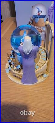Disney Mickey Mouse Fantasia Snow Globe the Sorcerer's Apprentice Musical Theme