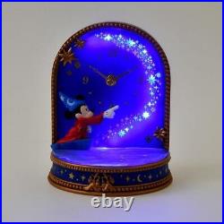 Disney Mickey Mouse Fantasia Sorcerer's Apprentice Light Up Table Clock