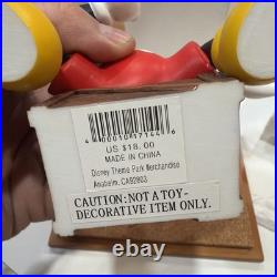 Disney Mickey Mouse Figurine Statue Disney Theme Park Resort (1990's Vintage)