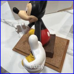 Disney Mickey Mouse Figurine Statue Disney Theme Park Resort (1990's Vintage)