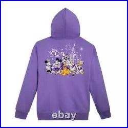 Disney Mickey Mouse & Friends 100th Anniversary Pullover Hoodie Adults WDW XL