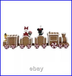 Disney Mickey Mouse & Friends Holiday Village Gingerbread Train