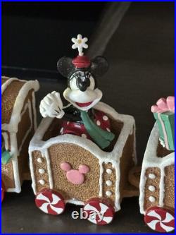 Disney Mickey Mouse & Friends Holiday Village Gingerbread Train