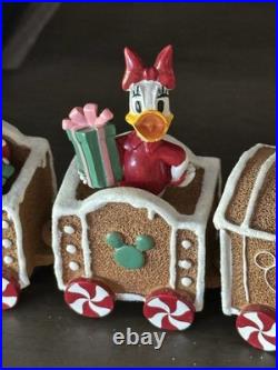 Disney Mickey Mouse & Friends Holiday Village Gingerbread Train
