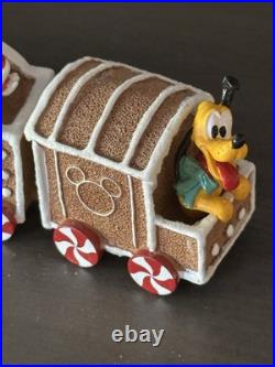 Disney Mickey Mouse & Friends Holiday Village Gingerbread Train